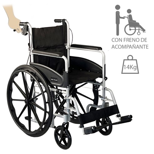 Silla de aluminio MINI TRANFER 2 autopropulsable